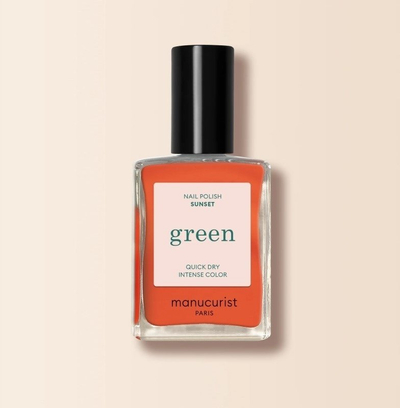 Llak thonjsh Manucurist Green Sunset, portokalli, 15ml