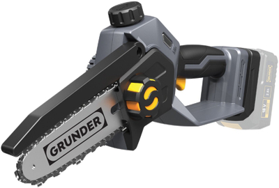 Motosherrë mini kopshti Grunder, 12 cm, 18 V, pa kabllo