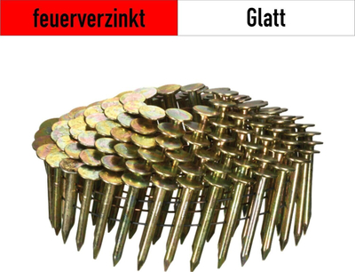 Gozhdë spirale Senco CN, 3.1x45mm, trup i lëmuar, të galvanizuara