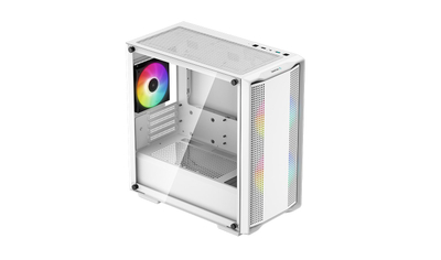 Kuti kompjuteri Deepcool CC360 ARGB, Mini Tower, 3x 120mm, e bardhë
