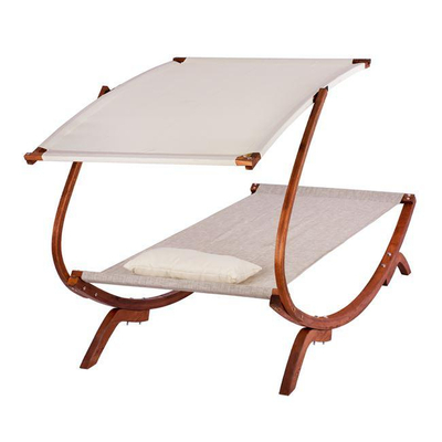 Shezllon Colby HM5671.02 105×221×162 cm, bezhë