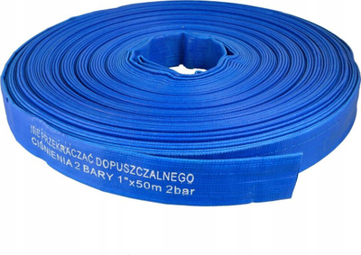 Zorrë uji GEKO, 100m, 1", 2 bar, blu