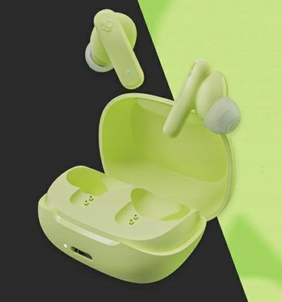 Kufje pa tela Skullcandy Smokin Buds S2TAW R954, në vesh, Bluetooth 5.1, jeshile
