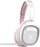 Гејминг слушалки Sades Carrier Angel Edition, безжични и 3.5mm, драјвери 40mm, розово и бело