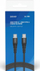 Kabllo USB Savio USB A në USB C, 1m, 100W, e zezë