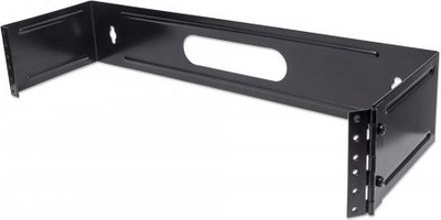 Mbajtës mur për rrjet Intellinet 19" Hinged Wall Bracket, 2U, i zi