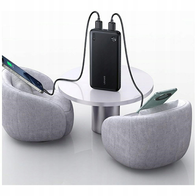 Power bank USAMS PB83 CD253, 10000mAh, 2 porta USB, i zi