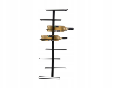 Stojak vere metalik Vilde FLOAT, 80.5 cm, montim në mur, i zi
