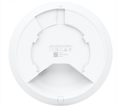 Access point Ubiquiti UniFi U6+, Wi-Fi 6, 2.4 GHz 5 GHz, i bardhë