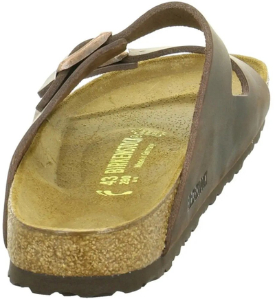 Сандали за жени Birkenstock Arizona Oiled Nubuck, големина UK 5.5, кафена
