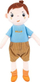 Kukull pëlhure Balibazoo Wojtek, 30 cm, për bebe, shumëngjyrëshe
