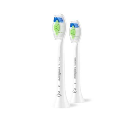 Koka zëvendësuese furçe elektrike Philips Sonicare W2 Optimal White, Medium Soft, të bardha