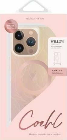 Mbulesë telefoni UNIQ Coehl Willow për iPhone 16 Pro Max 6.9", magnetike, opal iridescent
