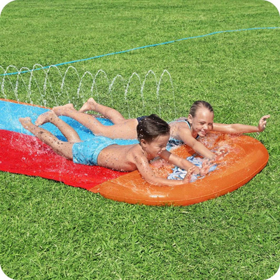 Rrëshqitëse Bestway H2OGO! Tsunami, 488 cm, e kuqe/kaltër