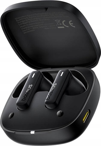 Kufje wireless Baseus Bowie E19, Bluetooth 5.3, IPX5, të zeza