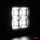 Reflektor pune LED AMiO 04200, IP67, dritë e bardhë e ftohtë, i zi