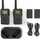 Walkie talkie Nedis WLTK1010BK, 10 km, 8 kanale, i zi