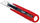 Thikë sigurie WEDO Safety Cutter Standard, mekanizëm vetë tërheqës, 14.5 cm, zi e kuqe