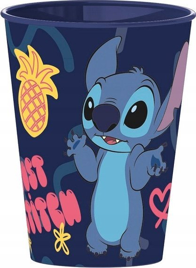 Gotë plastike Stor Stitch, 260 ml, për kalamaj, shumëngjyrëshe