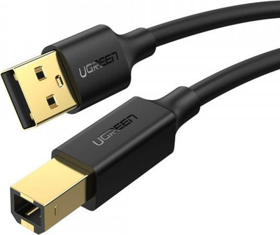 Kabllo printeri Ugreen, USB, 5 m, e zezë