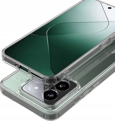 Këllëf telefoni Crong Crystal Shield, Xiaomi 14, transparent