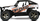 Автомобил со далечински управувач Buddy Toys BRC 20.425 RC Wizard, размер 1:20, брзина 12 km/h, бело портокалов