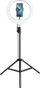 Llampë unazore LED Techonic 13", stativ 185 cm, dritë e bardhë