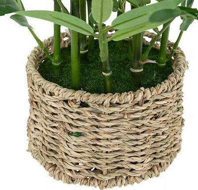 Bimë artificiale bambu Atmosphera Bamboo Ly, 46cm, me vazo, jeshile