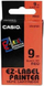 Shirit printimi Casio XR-9RD1, 8m, 9mm