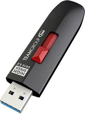 USB flash Team C212, 512GB, USB 3.2 Gen2, e zezë