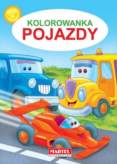 Libër për t'u ngjyrosur. Automjete - 187203