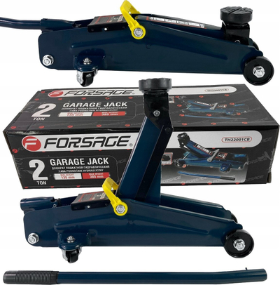 Krik manual hidraulik Car Jack, 2T, lartësi ngritjeje 135‑385 mm, me shtresë gome