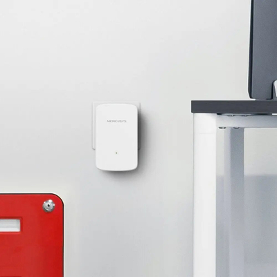 Zgjerues WiFi Mercusys ME10, 300 Mbps, me WPS, i bardhë