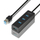 Shpërndarës për USB Axagon, i zi