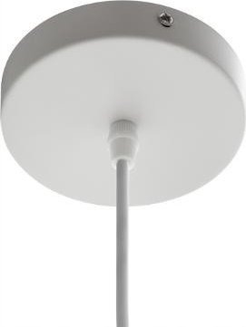 Llambë varëse Atmosphera Liby, bambu, D28cm, me detaje të kuqe