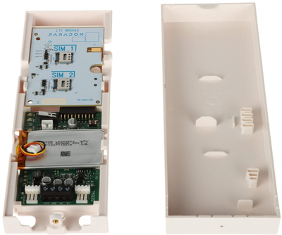 Modul komunikimi GSM Paradox PCS-265LTE, LTE 4G, dy SIM, i bardhë