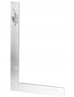 Shabllon inxhinierik Helios Preisser 0375420, 600x330mm, kënd 90°, metalik argjendtë