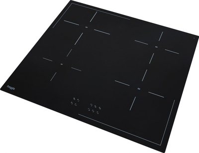 Pianurë me induksion Freggia HCI640B, 4 vatra, xham qeramik, e zezë
