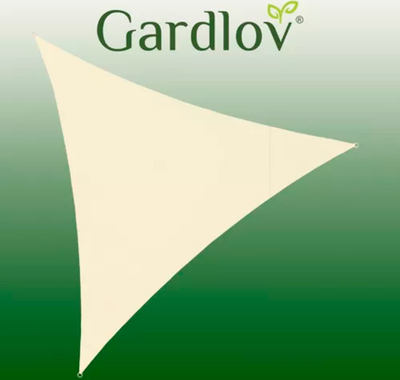 Mbulesë dielli trekëndore Gardlov Shade Sail 23146, 3x3x3 m, bezhë