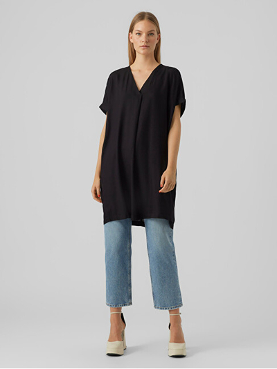 Bluzë VERO MODA VMBEAUTY, e zezë