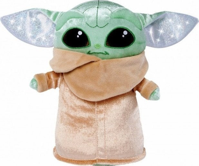 Lodër pellushi Simba Disney D100 Mandalorian Grogu, 25 cm, bezhë