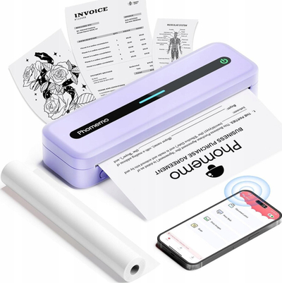 Printer etiketash Phomemo M832, 300x300dpi, Bluetooth USB, vjollcë