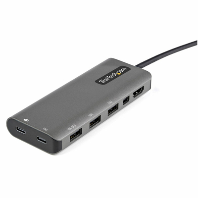 Adapter multiport USB C StarTech USB C Multiport Adapter, HDMI 4K 60Hz, Power Delivery 100W, gri