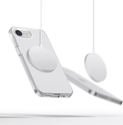 Këllëf telefoni Tech-Protect Flexair Hybrid për iPhone 16e, transparent, kundra gërvishtjeve