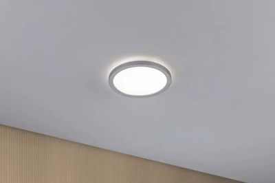 Panel tavanor LED Paulmann Atria Shine, 19cm, dritë neutrale 840, krom