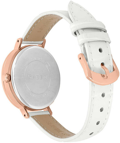 Orë për femra Casio SHE-3054PGL-7AUER, e bardhë