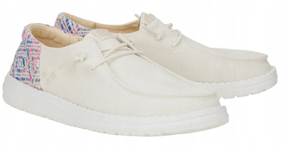 Këpucë gocash Hey Dude Wendy Funk Surf Baja W 43156-1MV, off white, shumë të lehta