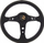 Volan MTuning Steering Wheel Pro 350mm, offset 80mm, lëkurë, i zi