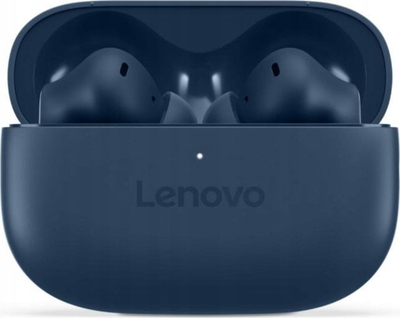 Kufje wireless Lenovo Yoga, Bluetooth, me heqje zhurme, blu kozmike