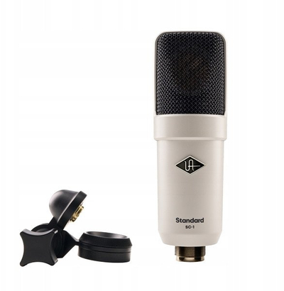 Кондензаторски микрофон Universal Audio UA-SC1-U Standard, модел Hemisphere, за студио, црн